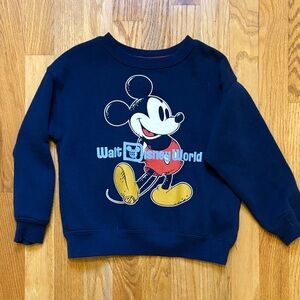 Disney Kids Dark Blue Mickey Mouse Hoodie